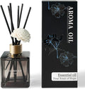 Reed Diffuser Set, My Way Floral Fragrance Diffuser 6.1 fl oz with 6 Reed Sticks Long-Lasting Home Fragrance Reed Diffuser for Home Room Office Bathroom Shelf Decor
