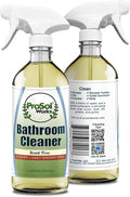PROSOL WORKS Bathroom Cleaner 16 oz - Daily Cleaning Spray for Shower Curtain, Sink, Shower, Tile, Bathtub, & Toilet Bowl Cleaners Revealing Natural Shine & Refreshing Scent- Safe on All Surface