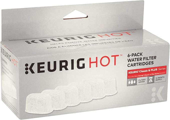 Keurig Six Water Filter Cartridges (12 filters)