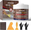 Boncart 32oz Wood Filler Putty - White, Paintable Furniture Repair Kit for Quickly Fixing Broken and Defective Wooden Furniture, MQNZ-08