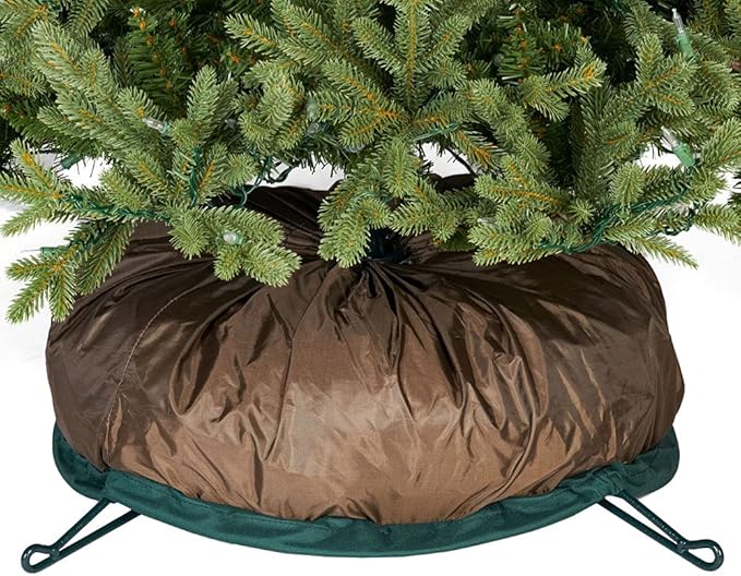 [Upright Tree Storage Bag] - 9 Foot Christmas Tree Storage Bag | Hold Your Artificial Trees up to 9 Feet Tall - Keep Your Fake Tree Assembled | Hides Under Tree Skirt (9' - Large/Bag Only)