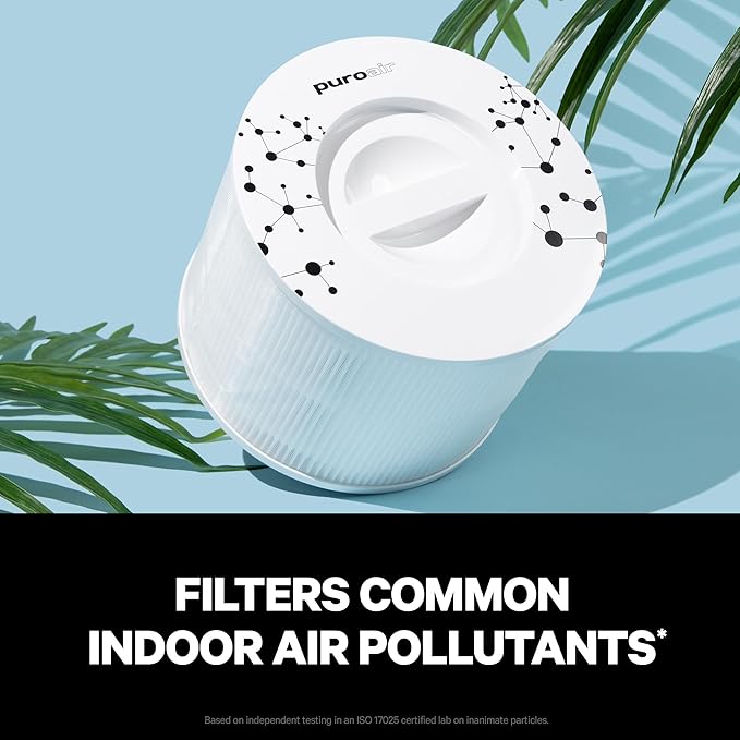 PuroAir 240 Replacement Filter - HEPA Filters up to 99.9% of Smoke, Pollen, Dust and Common Household Pollutants - HEPA Air Filter Replacement for PuroAir 240 Air Purifier