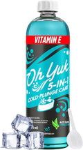Oh Yuk 5-in-1 Cold Plunge Water Treatment – Cleaner, Clarifier, Conditioner, Combats Odors, Deodorizes – Premium Cold Tub & Ice Bath Care – Works with All Cold Plunges with Filter Systems – 32 Uses