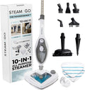 Steam & Go 10-in-1 Multi-Surface Steam Mop - Deep Clean & Sanitize with Heat