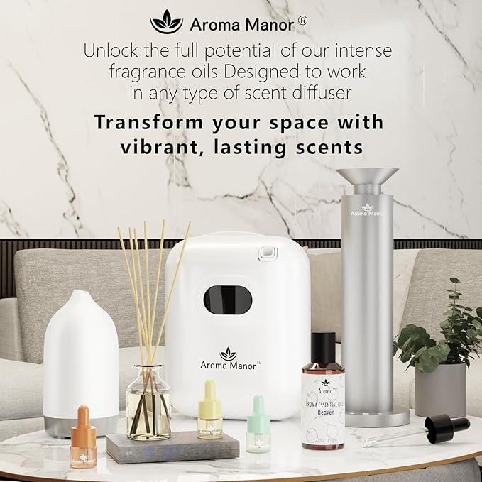 Hotel Scent Essential Oil - My Way - Luxury Hotel Inspired Home Aromatherapy Diffuser Oil - Lemon, Bergamot, Orange Blossom- for Diffuser, Humidifier, Ultrasonic, Reed - 150ML