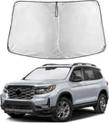 EcoNour Windshield Sun Shade for Honda Passport 2019–2026 | Front Window Sunshade | Foldable Car Sun Protector | Blocks UV Rays & Keeps Interior Cooler