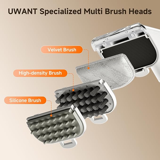 uwant Carpet Cleaner Machine 18Kpa Powerful Suction Upholstery Cleaner for Pet, Portable Carpet Cleaner with Cleaning Tools&Self-cleaning for Spot, Cars,Rug,Furniture