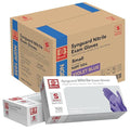 Basic Nitrile Exam Gloves, Medical Violet Blue Gloves Disposable Latex Free Powder-Free For Exam, Food Prep Cleaning, Small Case of 1000, NGPF1034