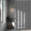 72 x 78 inch Extra Long Waterproof Fabric Shower Curtain Liner, Light Grey Washable Cloth Shower Liner with 3 Large Magnets, Neutral Minimalist Lightweight Shower Curtain Long for Bathroom
