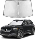 EcoNour Custom Windshield Sun Shade for Mercedes-Benz GLB 2020–2026 | Compact Luxury SUV Front Window Heat & UV Shield | Foldable Multi-Layer Sun Cover