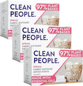The Clean People Fabric Softener Sheets - Dryer Sheets - Softens & Removes Static Cling - Vegan Laundry Softener, Essential Oils - Spring 360 Pack
