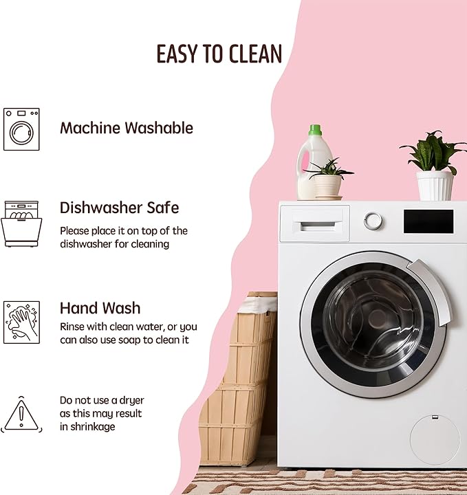 Augine Swedish Dishcloths for Kitchen, 5 Pack Reusable Paper Towels Washable, Super Absorbent Swedish Dish Cloths, Non-Scratch, No Odor