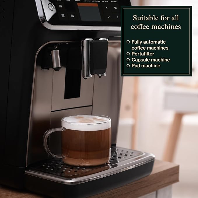 VIENESSO Cleaning tablets for fully automatic coffee machines - Highly effective tablets for all coffee machines e.g. Miele, Breville, Nespresso I environmentally friendly cleaner