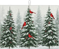 Pine Cardinal Dish Drying Mat 18x24 For Kitchen Counter Absorbent Microfiber Dishes Pad Dish Drainer Rack Mats Fast Dry Kitchen Accessories