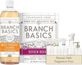 Branch Basics Premium Starter Kit in Glass: All Purpose Cleaner, Glass Cleaner, Bathroom Cleaner, Wash Bottle, and Laundry Bottle (3 Glass Spray Bottles + Concentrate) Fragrance-Free