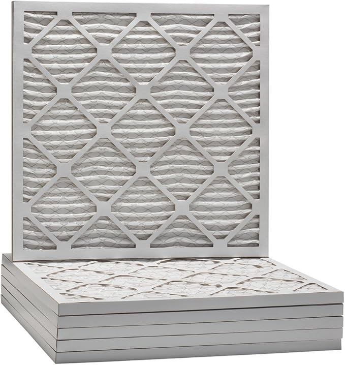 21 x 21 x 1 MERV 8 Pleated Air Filter, Box of 6