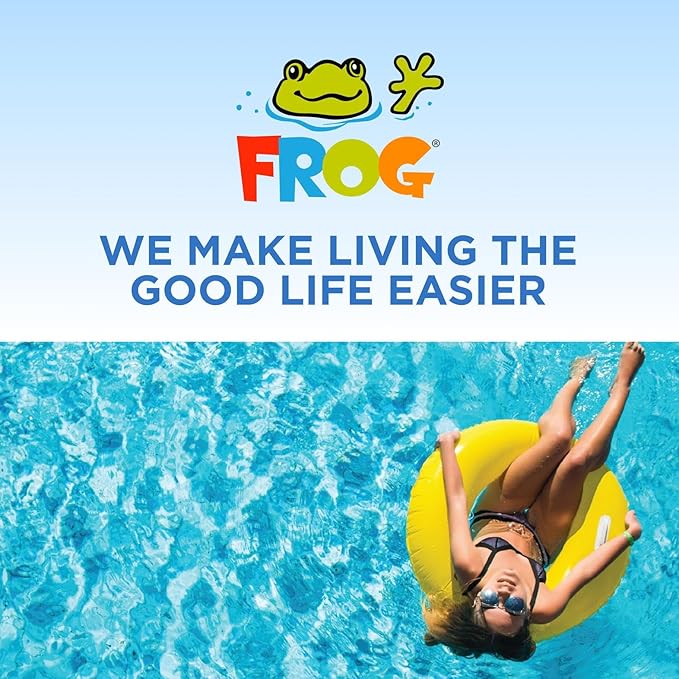 FROG Algae Gone - Dry Formula Algaecide Removes Green and Yellow Algae for Pools up to 20,000 Gallons - Pool Maintenance & Treatment - 2 Pods