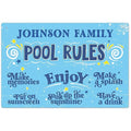 Custom Pool Sign, Fun Pool Rules for Pool Decor Sign, 12x18 Inches, Rust Free .063 Aluminum, Fade Resistant, Made in USA by Sigo Signs