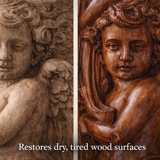 Trade Secret Country Scented Furniture Polish 8 fl oz (236 ml) For Wood Furniture, Pianos, Cabinets, Low VOC, No Wax or Silicone