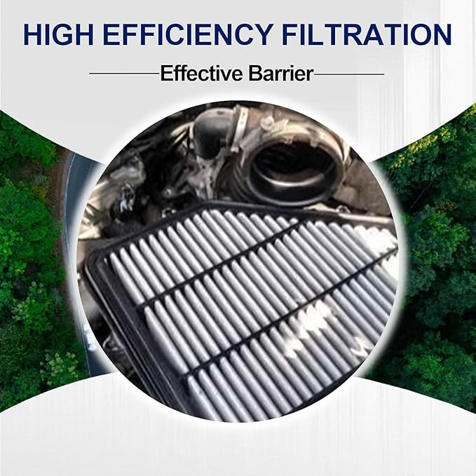 JTBU727-11944 Engine & Cabin air Filter for Sorento Hybrid (2022-2023),Sonata Hybrid (2020-2023),Santa Fe Hybrid (2022-2023),Tucson Hybrid (2022-2023),Sportage Hybrid 2023.Replacement for 97133L1000.