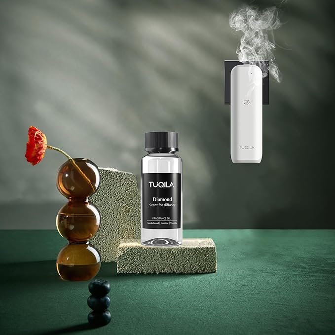 Luxury Waterless Diffuser Oil Diamond - 120ml Pure Essential Oil for Cold Air Diffusers, Premium Hotel-Grade Fragrance Oils, Long-Lasting Home & Office Aromatherapy Scents