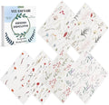 Yelasenari Swedish Dishcloths for Kitchen Reusable 6 Pack Kitchen Towels No Odor Quick-Drying Reusable Paper Towels Reusable Paper Towels Washable for Countertop, Sink, and Kitchen Flower