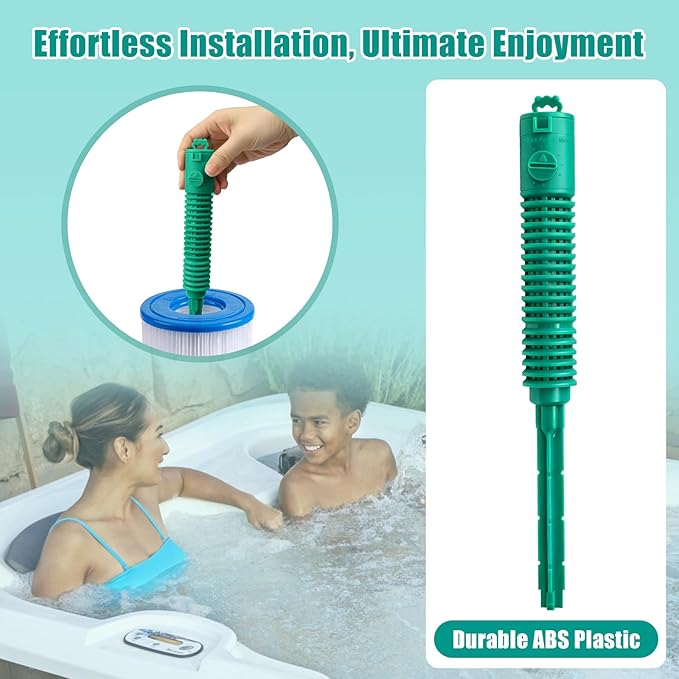 3Pack Replacement Mineral Stick for Frog Filter Mate – Prefilled Spa Mineral Cartridge Insert for Hot Tubs & Spas, Fits Most Filters, Reduces Chlorine/Bromine Use, Lasts Up to 4 Months