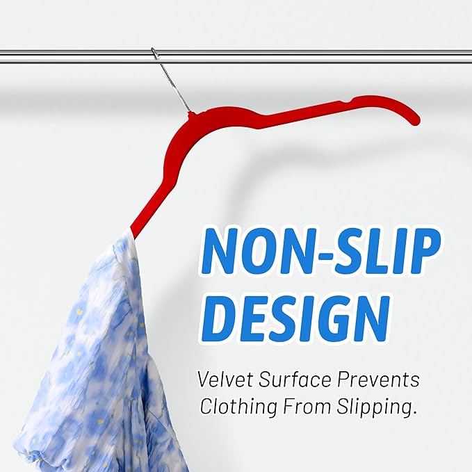 Sishynio 30 Pack Velvet Hangers Multicolor Set – Non-Slip Slim Flocked Clothes Hangers with Notches & 360° Swivel Hook, Space-Saving Felt Hangers for Dresses, Shirts, Coats