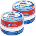 Jiffine Cooktop Cleaner Paste, Easily Remove Burned-On Food, Grease and Watermarks, Leaving Your Glass Cook Top Sparkling, 2-Pack – 10 oz Bottles