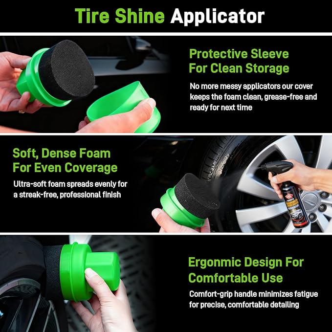 7PCS Car Wheel Brush Kit – XINDELL Rim & Tire Cleaning Brush Set, Scratch-Free Wheel Cleaning Kit for Cars, Rims & Tires – Auto Detailing Brush Set with Soft/Hard Bristles