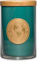 ECO CANDLE CO. Recycled Candle, Botanica, 26 oz. - Scents of Pine, Lavender, & Moss - 100% Soy Wax, No Lead, Kraft Paper Label & Lid, Hand Poured, Phthalate Free
