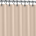 Italian Collection Premium Shower Curtain Liner, 72" W X 72" H - 6G PEVA Shower Curtain with 12 Rust Proof Grommets and Magnet-Weighted Bottom Hem - Moisture Stain Proof Shower Curtain Liner - Beige