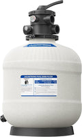 Aquastrong Sand Filter System with 6-Way Valve, Top-Mount Valve Pool Sand Filter, 20in Pool Filter Fits all Above Ground Pools and Inground Pools Up to 32000 Gallons