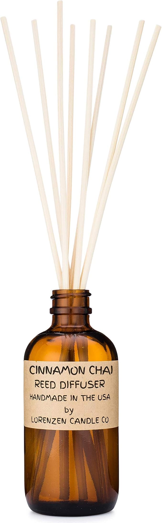 Cinnamon Chai Reed Diffuser Set | Handmade in the USA by American Workers | Lasts For 2-3 Months |
