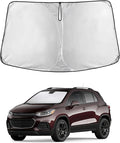 EcoNour Windshield Sun Shade Compatible for Chevrolet Trax 2013–2023 | SUV Front Window Sunshade | Foldable Sun Visor Protector | Blocks UV Rays & Reduces Interior Heat