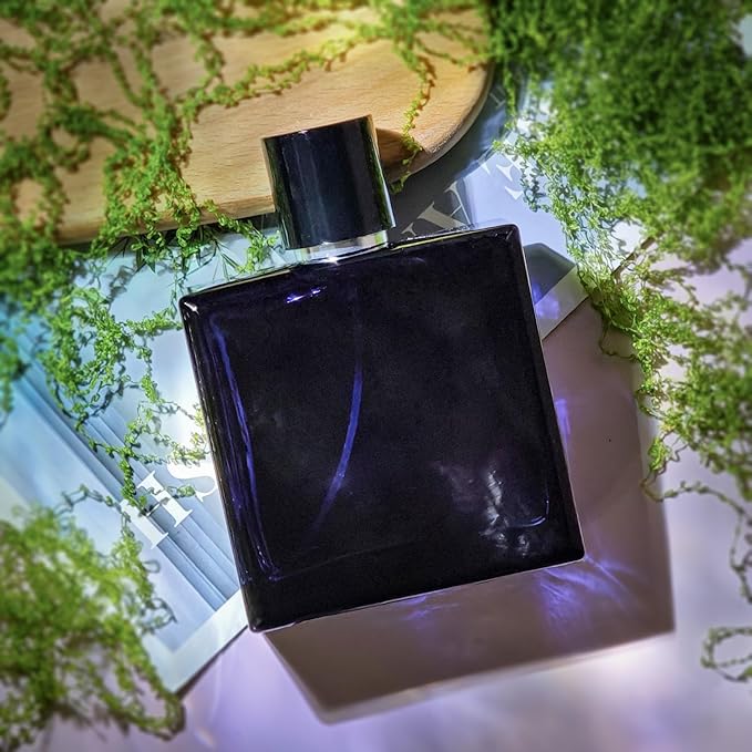 Yerpkefey 100ml/3.4 Oz Glass Spray Bottle Perfume Atomizer,Empty Travel Refillable Perfume Spray Bottle with 3 Kinds of Dispenser (A2)