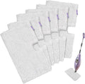 Steam Mop Replacement Pads for Shark Steam Mops S3500 Series S3501 S3601 S3550 S3901 SE450 S3801CO S3601D S2901 S2902 Steam Pocket Mop Pads Floor Cleaning Microfiber Reusable for Shark Mop Pads,6 Pack