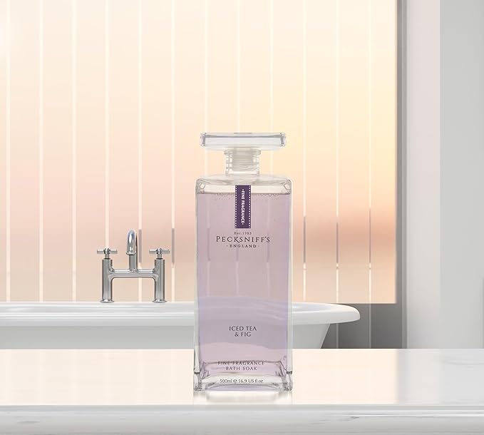 Pecksniffs Prestige 500ml Bath Soak Iced Tea & Fig