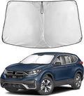EcoNour Windshield Sun Shade Compatible for Honda CR-V 2017–2022 | SUV Front Window Sun Visor Protector | Foldable 4-Layer Sunshade | Blocks UV Rays & Keeps Interior Cooler