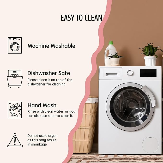 Augine Swedish Dishcloths for Kitchen, Swedish Dish Cloths 5 Pack, Super Absorbent Reusable Paper Towels Washable, Biodegradable, Quick Drying, Dishwasher Safe