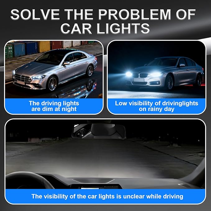 Headlight Cleaner and Restorer Kit Car Headlight Cleaner Long-Lasting Clarity for Cars Trucks Motorcycles