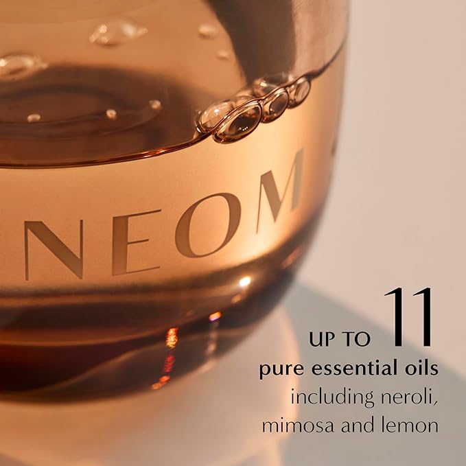 NEOM Happiness Reed Diffuser, 100ml | Neroli, Mimosa & Lemon I Lasts 12 Weeks I Pure Essential Oils I 100% Natural I Refillable & Reusable