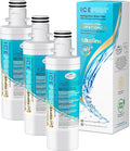 ICEPURE Alkaline LT1000PC Refrigerator Water Filter Replacement for LG LT1000P/PC/PCS, Kenmore 9980, ADQ74793501 ADQ74793502 ADQ747935 MDJ64844601 LMXS28626S LFXS26973S, LT1000, Enhances PH, 3Pack