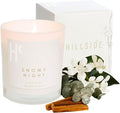 Snowy Night Single Wick Soy Candles, Luxury Scented Candles for Home - Up to 60 Hour Burn Time, Cruelty-Free Soy Wax Blend - Fir Needle Fragrance, Notes of Cedarwood & Berries (9 oz)