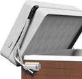 Spa Cover Lifts, Stainless Steel Hot Tub Cover Lift &Pivot Top Mount Spa Removal System Reinforced Bracket, Hot Tub Cover Lifter fits Most Hot Tub Sizes Spa Cover Lift