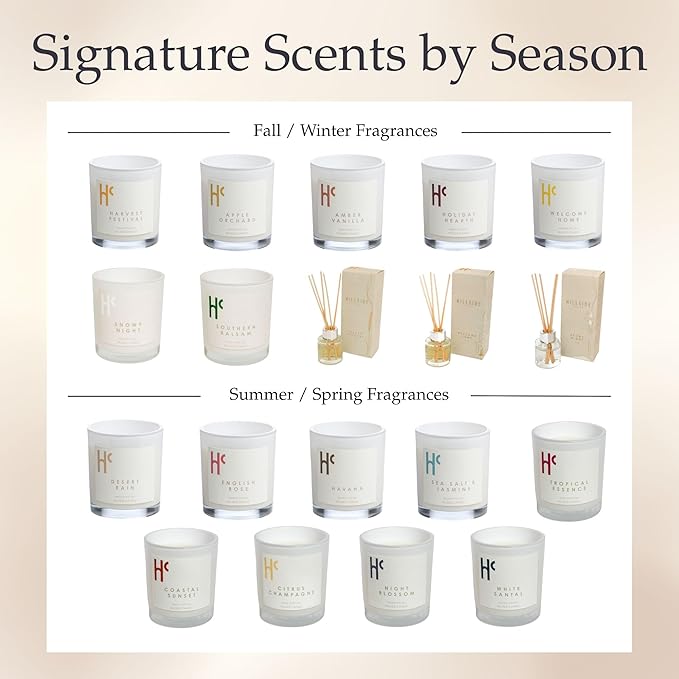 Welcome Home Single Wick Soy Candles, Luxury Scented Candles for Home - Up to 60 Hour Burn Time, Cruelty-Free Soy Wax Blend - Lemon Fragrance, Notes of Cinnamon & Clove (9 oz)