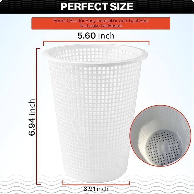 Swimables Leaf Canister Basket Compatible With Hayward W560 Leaf Catcher for Pool Vacuum | Also Compatible With Hayward Pool Vacuum Pool Vacuum Filter AXW431A | Designed for W560 Hayward Leaf Canister