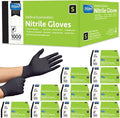 Inspire Black Nitrile Gloves | THE ORIGINAL Quality Black Gloves Disposable Latex Free | 4.5 Cooking