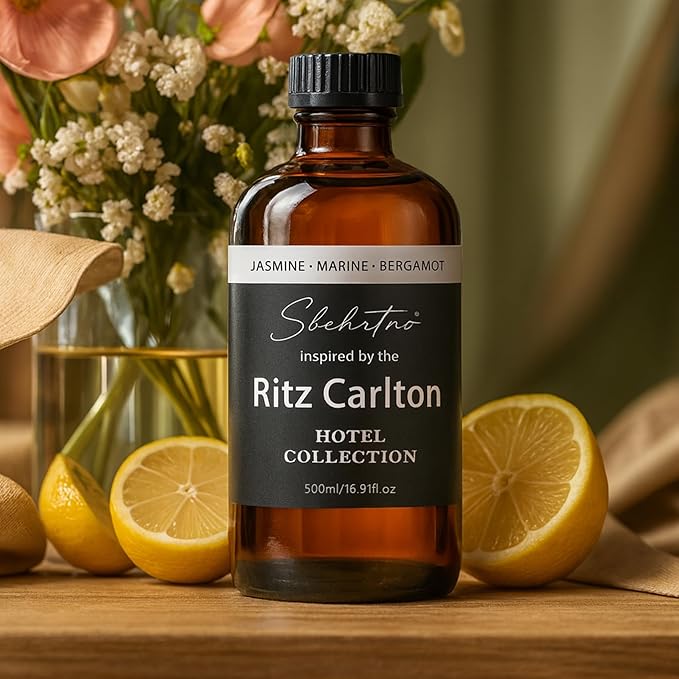 Hotel Collection Diffuser Oil – Inspired by Iconic Five-Star Coastal Hotel Scents – for Essential Oil & Waterless Diffusers (16.9 Fl Oz (Pack of 1))