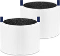 NXBHG 511i Max Filter Replacement Compatible with Blueair Blue Pure F5MAX, Blue Pure 511i Max, Silent Air Cleaner,Activated Carbon Filter, 2Packs